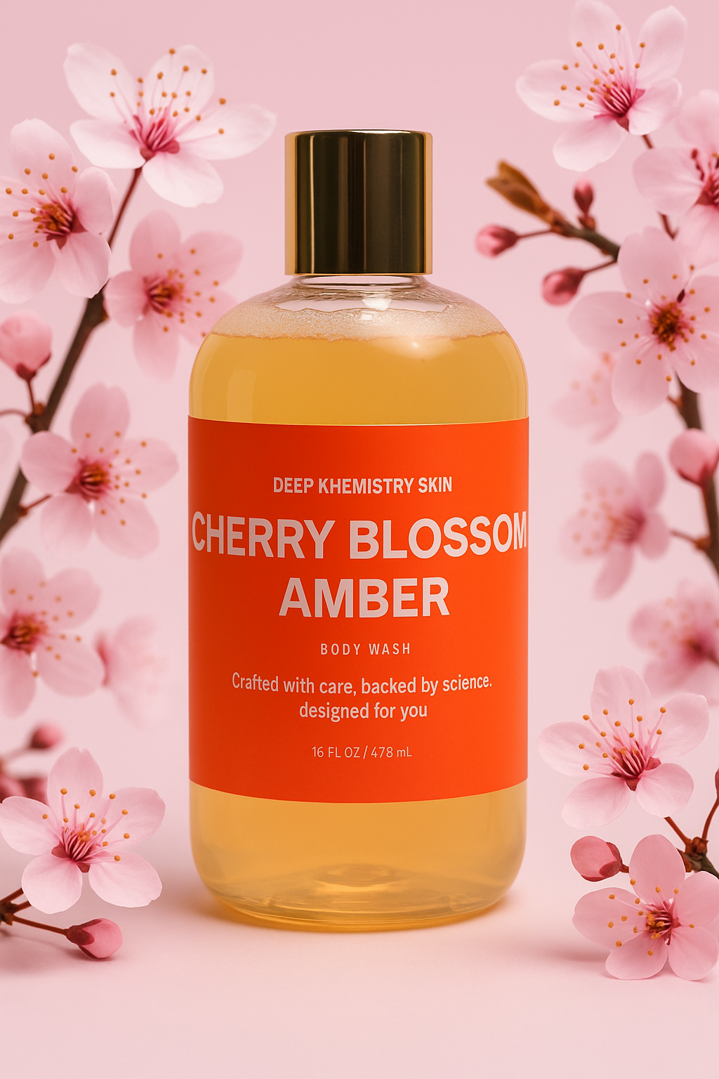 CHERRY BLOSSOM + AMBER